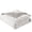 White, variant on Washed Cotton Quilt Blanket, Naked Sleep Skin Friendly Washed Cotton Cool Comforter Summer Thin Comforter, Lightweight Bed Blanket for All Seasons, 78.74x59.05 Inches
