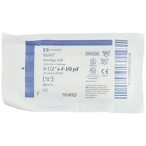 Kerlix Fluff Bandage Roll Gauze 6-Ply Roll Sterile 4.5 Inch X 4.1 Yard, Pack of 12