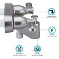 thumbnail image 4 of Dura Faucet Designer RV Tub & Shower Diverter Faucet - Brushed Satin Nickel, 4 of 5