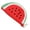 Red, variant on Willtoo Change Purse, Cute Plush Watermelon Shape Coin Purse with Keychain for Women, Soft Wallet with Zipper Keychain(Green)