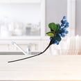 thumbnail image 2 of MLINS Artificial Lifelike Blueberries Fake Mini Berries Simulation Decorative Fruit Plants (Blue), 2 of 7