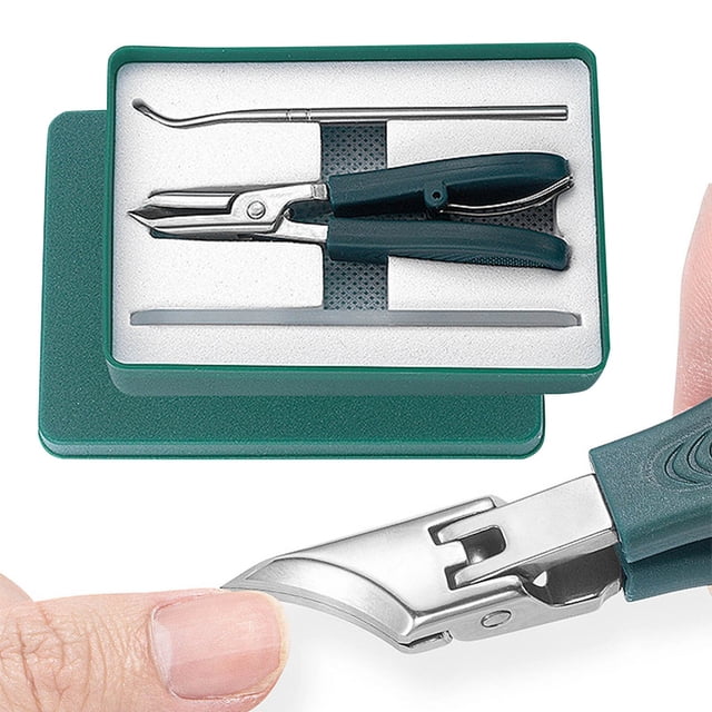 YWIYIUD 1 Set 4.06 X2.83 Inch Portable and Durable Angled NailClippers for Home Hotel and Travel Use Practical and Reusable NailClipper Tool Suitable for Adults and Seniors