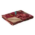 thumbnail image 2 of Taj Hotel Jeté en Coton Kantha / 50"x70 Pouces / A, 2 of 5