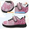 thumbnail image 6 of Psesaysky Cute Rabbits Like Carrots Velcro Sneakers for Little Girls Non Slip Comfortable Orange Walking Shoes for School Easy to Wear Size 11-15, 6 of 7