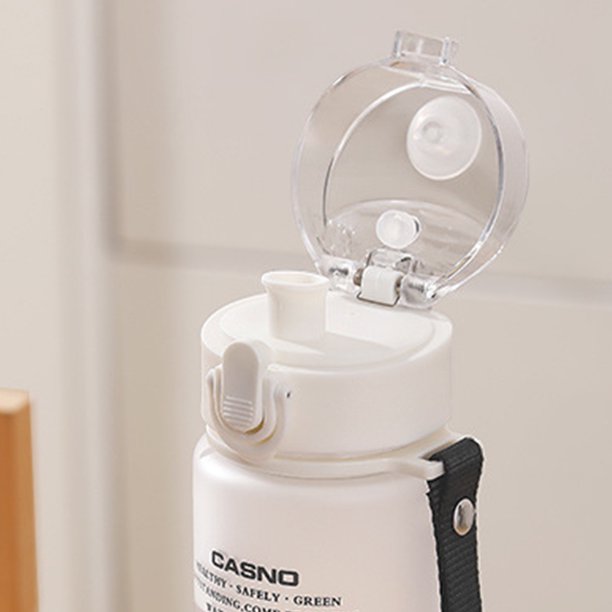 Botella de agua potable de 560ML jarras portátiles de Fitness para viajes al aire libre a prueba de fugas