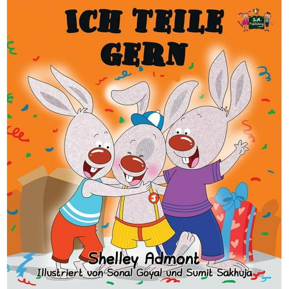 German Bedtime Collection Ich teile gern: I Love to Share (German Edition), (Hardcover)