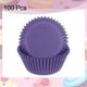 thumbnail image 3 of Uxcell Forros para Cupcakes Tazas de Cupcake Tamaño Estándar Forros de Muffins Papeles para Hornear Recubrimientos a Prueba de Grasa Morado, 3 of 6