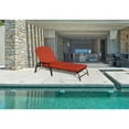 thumbnail image 5 of Kozyard Maya Outdoor Steel Chaise Lounge Chair with Cushion for Pool Deck Yard (Beige), 5 of 5