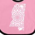 thumbnail image 4 of Inktastic Mississippi Silhouette Mandala Boys or Girls Baby Bib, 4 of 4