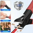 thumbnail image 7 of Nail Clippers for Thick Nails Slanted Toenail Clippers Wide Jaw Nail Cutter Heavy Duty Nail Clipper Sharp Curved Toe Nail Clippers for Seniors Men and Women(Flat & Slanted), 7 of 7