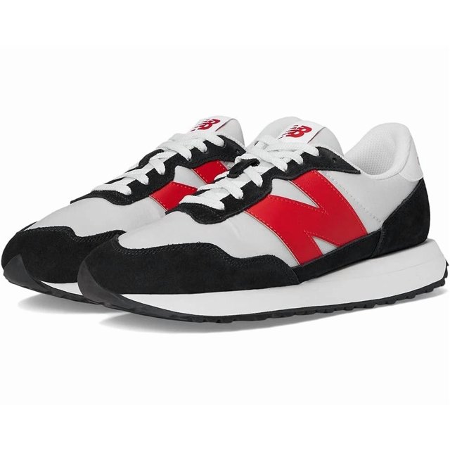 Size 15 New Balance 237v1 Black Red & White MS237MCR Men's 9060 1906 990 327