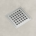 thumbnail image 2 of VIGO Elan Square Shower Drain in Chrome, 2 of 9