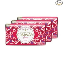 Camay Classic International Beauty Soap with Carnations & Roses Combo Pack Offer (3 Count, 125g Each)
