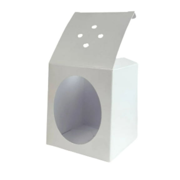 Small Romeo Glossy White Gift Box - Candle Making Gift Box (Box of 12) FREE SHIPPING