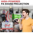 thumbnail image 5 of Pyle Megaphone Speaker PA Bullhorn, 5 of 5