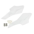 thumbnail image 3 of jinwen Motorcycle Side Windshields Wind Deflectors, Acrylic Windscreen Side Fairing High Performance, Easy Installation for R18 B Clear, 3 of 9