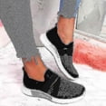 thumbnail image 2 of Zapatos sin cordones con suela ortopédica, zapatillas de plataforma de moda para mujer, zapatos para caminar, azul claro, 40, 2 of 3