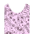 thumbnail image 3 of Stitch Girls Print Skater Dress with Short Sleeves, Sizes 4-12, 3 of 3
