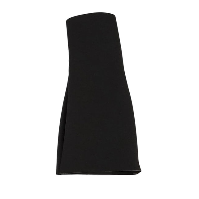 Vestido sin espalda a escala 1/6 para muñeca femenina, disfraz con costuras impecables, accesorio fotográfico en miniatura, diseño moderno, falda a Negro