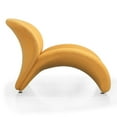 thumbnail image 4 of Manhattan Comfort Rosebud Fabric Accent Chair in Yellow (Set of 2), 4 of 6
