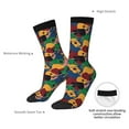 thumbnail image 4 of Vsdgher Colored Guitars Crew Socks for Men & Women, Breathable Casual Athletic Ankle Socks, 4 of 6