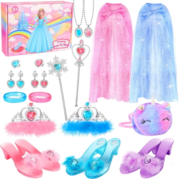 Set de zapatos de vestir Princess Fedio con 3 pares de zapatos de 3 a 6 años