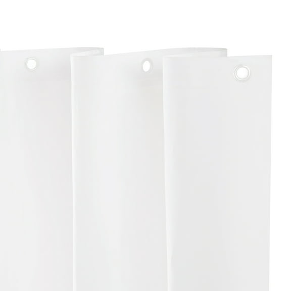 Kenney Lightweight PEVA Shower Curtain Liner, 70" W x 72" H, White