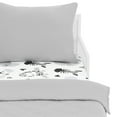 thumbnail image 6 of Evolur Zoo Love Collection 3pc Toddler Bed Set (Fitted Sheet, Comforter, Pillow Case) in Glacier Grey & Animal Print, 6 of 8