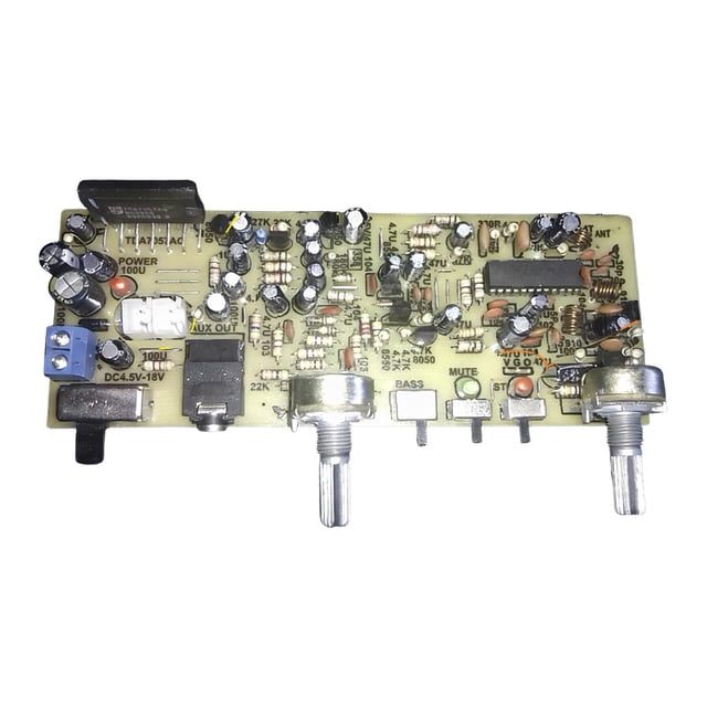 Ethern Stereo FM Radio Board,Radio Mainboard Reliable Compact,Sturdy,Stable Performance TA2111