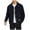 Black, variant on RongHuan Big and Tall Corduroy Jacket for Men Casual Warm Lapel Outwear Button Down Overshirt with Pocket Soild Color Long Sleeve Jackets