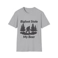 thumbnail image 2 of Beer Drinking Funny Bigfoot Novelty Apparel T-Shirt, 2 of 7