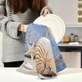 thumbnail image 6 of SKYSONIC Pretty Conch Kitchen Dish Towel Set,Drying Kitchen Towels Tea Towels 1Pcs, 6 of 7