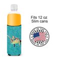 thumbnail image 4 of Carolines Treasures 8672MUK Turtle Ultra Hugger for slim cans Slim Can multicolor, 4 of 6