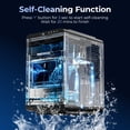 thumbnail image 6 of Simzlife Countertop Crescent Ice Maker, 35.9 Lbs/24H, 16 Ice Cubes in 12 Minutes, Deep Cleaning Timer Ice Machine, 6 of 11