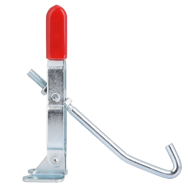 Abrazadera de palanca fija, 180 kg, abrazadera de palanca rápida galvanizada de hierro, herramienta manual de abrazadera de gancho diseñada para durar