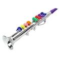 thumbnail image 2 of Clarinete De Juguete, Saxofón De Juguete Interesante Profesional Educativo De Plástico Para Rendimiento, 2 of 7