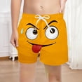 thumbnail image 2 of Boys Swim Trunks With Prints Beach Shorts Kids Summer Pool Party Clothes, 2 of 4