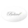 thumbnail image 1 of CafePress - K Dbelieve2 Sticker - Sticker (Oval), 1 of 1