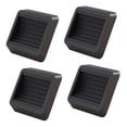 thumbnail image 2 of 4 Uds. Tazas con ruedas para muebles, almohadillas antideslizantes para el suelo, 4,9 "x 4,9", pata de mueble, Protector de suelo de goma,, 2 of 9