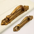 thumbnail image 2 of Poignée de Porte de Grange Lourde Poignée en Bois Cuivre Antique Exposé Grande Poignée, 2 of 8