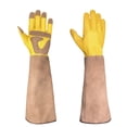 thumbnail image 1 of Guantes de jardinería duales con protección en el antebrazo, resistencia a golpes, pinchazos y cortes Ormromra CPB-US-DYP683-2, 1 of 5