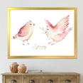 thumbnail image 3 of Spring Bird With Green Leaves On White 20 in x 12 in Framed Painting Canvas Art Print, by Designart, 3 of 4