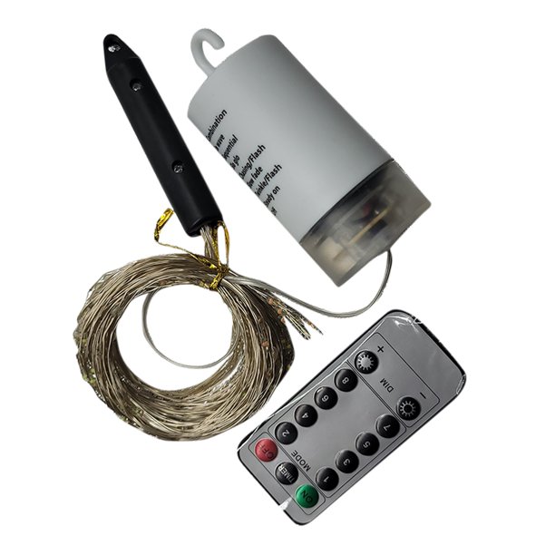 Njspdjh String Lights Indoor Remote String Tree USB Plugin Ponytail