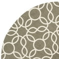 thumbnail image 4 of SAFAVIEH Cedar Brook Daffodil Geometric Jute Area Rug, Grey/Ivory, 6' x 6' Round, 4 of 6