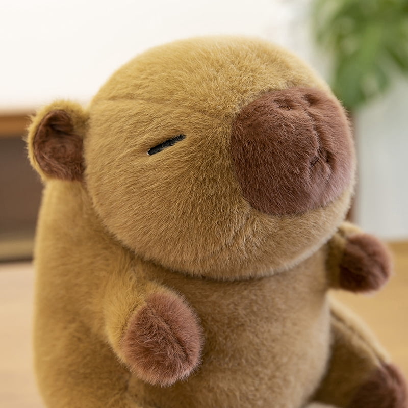 Fedpow 11.8Inch Capybara Plush Toy Cute Capybara Ultra-Soft Stuffed Animal, CapybaraStuffed Toys Capybara Stuffed Animals Multi-Use Cuddly Pillow & Birthday Gift (Shark)