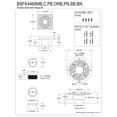 thumbnail image 2 of Kingston Brass BSFK4464ORB Watercourse 4-Inch Brass Square Grid Shower Drain with Hair Strainer and Base Flange in Oil Rubbed Bronze, 2 of 5