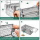thumbnail image 4 of Trampa para ratas, trampas para ratones (pequeñas), trabajos plateados para interiores y exteriores, jaula para hámsteres, ratones, ratones, roedores pequeños, captura y liberación, 4 of 5