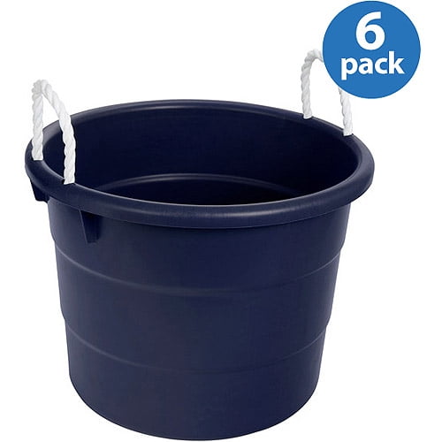 Mainstays Kids 10Gallon Rope Tub, Set of 6