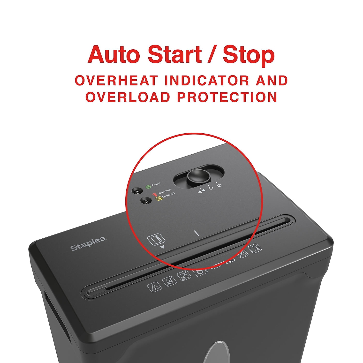 Staples 8-Sheet Cross-Cut Personal Shredder (SPL-OXC8A)
