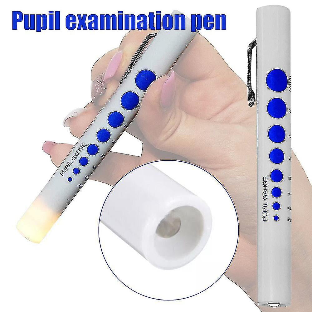 Professional Medical Penlight For Nurses Doctor Eye Examination Light Pupil Gauge First Aid Supplies